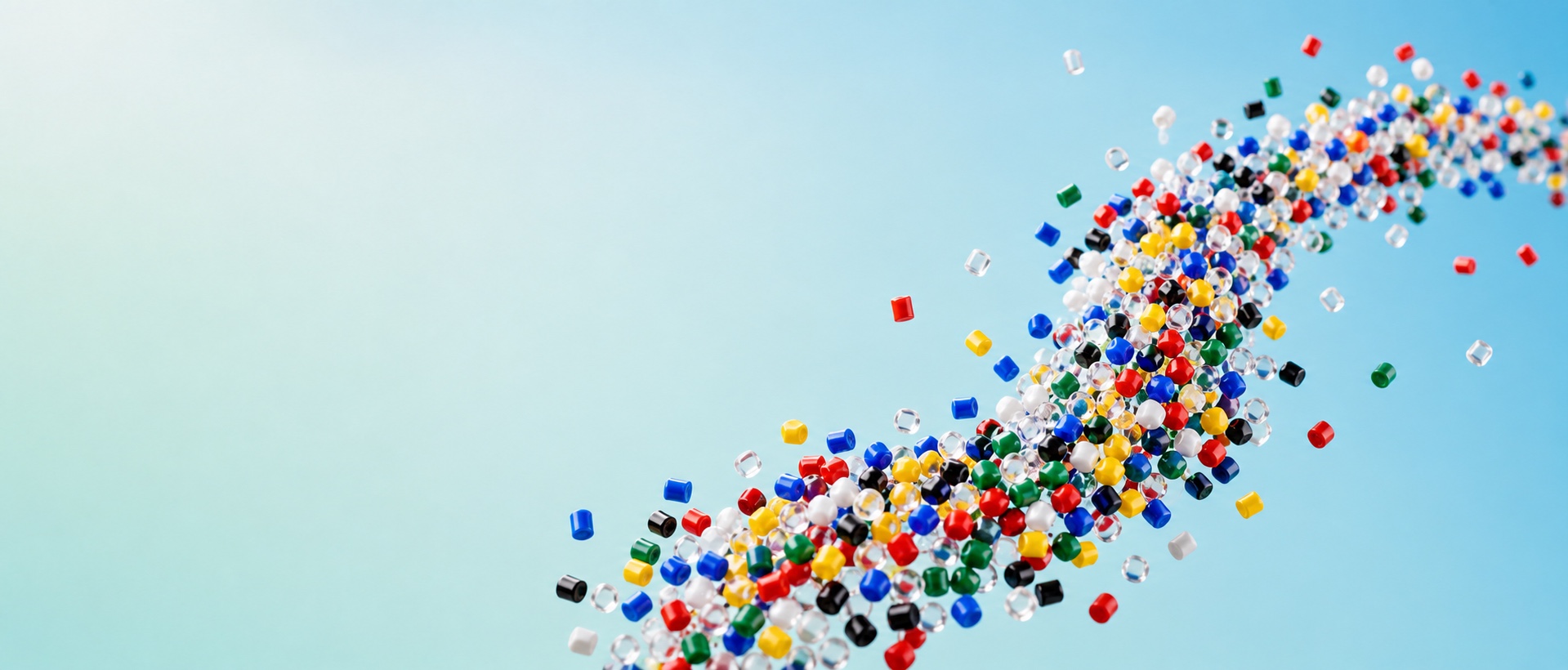 Color, black, white and functional masterbatch pellets